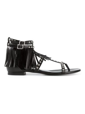 int Laurent 'Nu Pieds' Sandal sneakers (zwart)