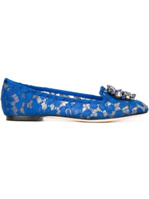 Dolce & Gabbana Ballerinas mit floraler Spitz sneakers (overige kleuren)