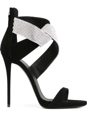 Giuseppe Zanotti Design Verzierte Sandalen mit Stiletto-Absatz sneakers (zwart)