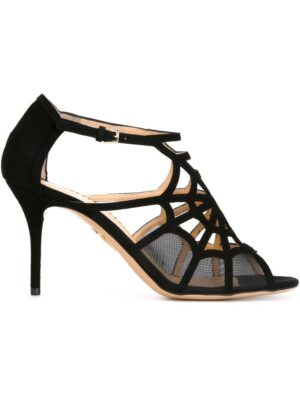 Charlotte Olympia 'Lotte' Sandal sneakers (zwart)