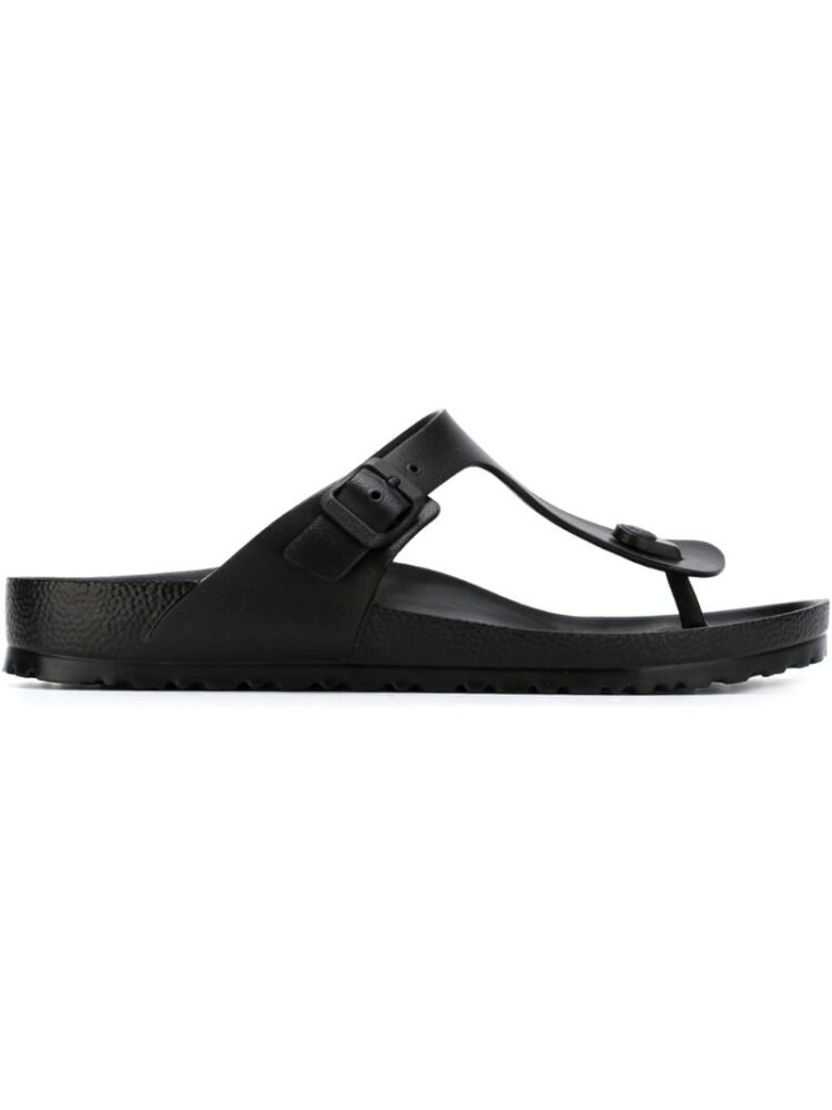 Birkenstock Sandalen mit T-förmigem Riem sneakers (zwart)