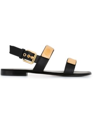 Giuseppe Zanotti Design Sandalen mit doppelten Riem sneakers (zwart)