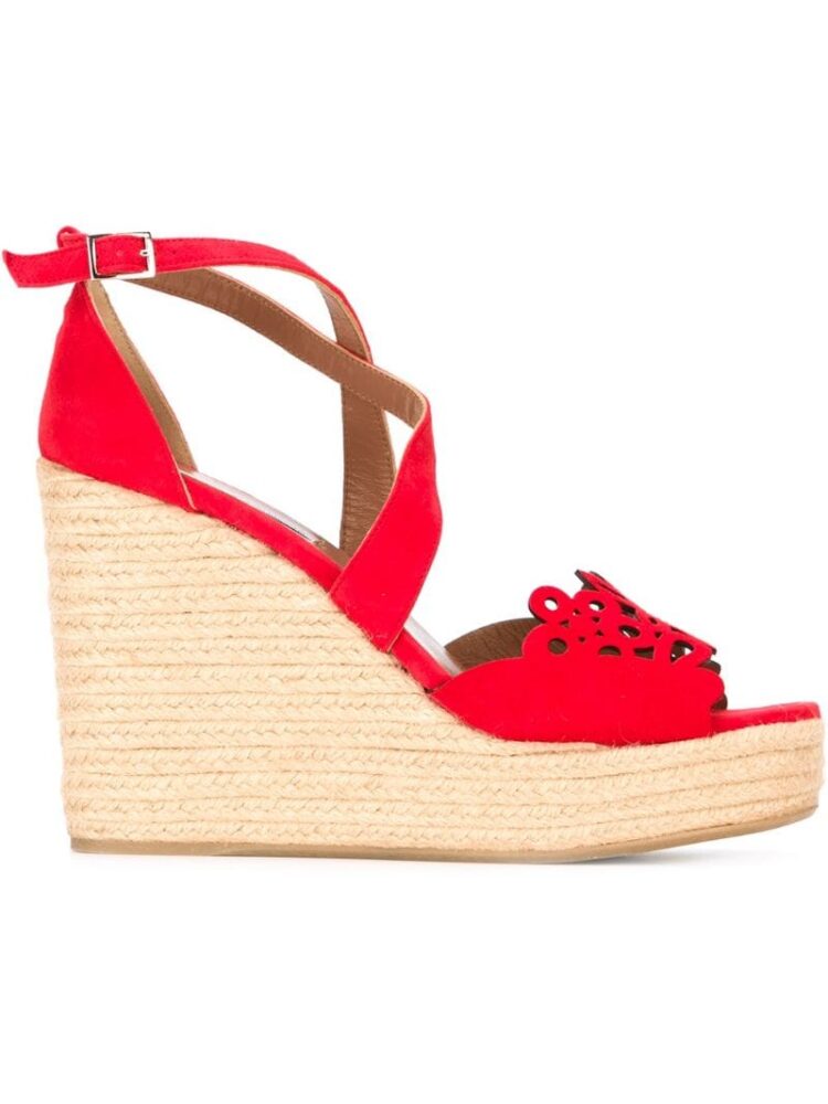 Tabitha Simmons 'Clem' Sandal sneakers (rood)