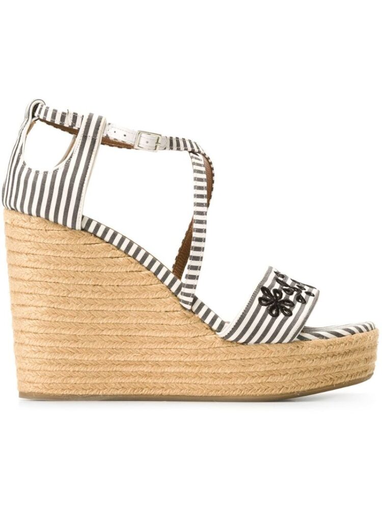 Tabitha Simmons 'Jenny' Sandal sneakers (zwart)