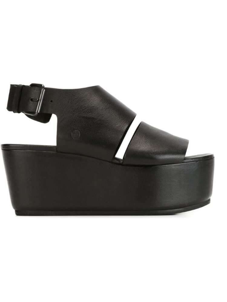 Marsèll Plateau-Sandal sneakers (zwart)