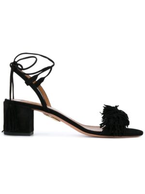 Aquazzura 'Wild Thing 50' Sandal sneakers (zwart)