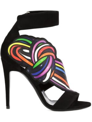 Pierre Hardy 'Scoubi Pop' Sandal sneakers (zwart)