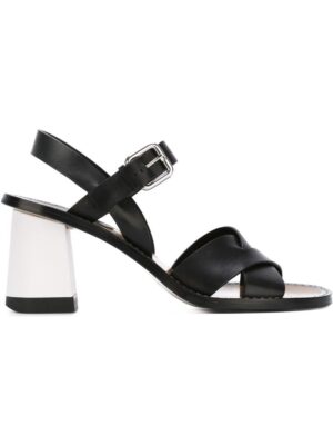 Jil Sander Sandalen mit Blockabsatz sneakers (zwart)