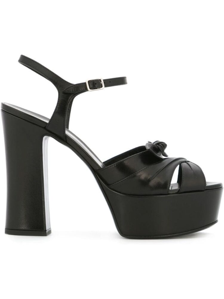 int Laurent 'Candy' Plateau-Sandal sneakers (zwart)