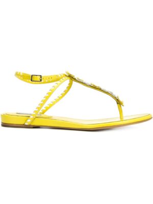 Tabitha Simmons Flache 'Pyper' Sandal sneakers (geel)