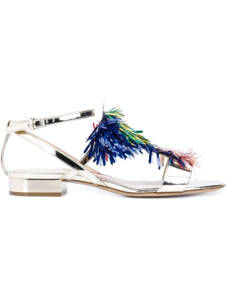 Monique Lhuillier Verzierte Sandal sneakers (overige kleuren)