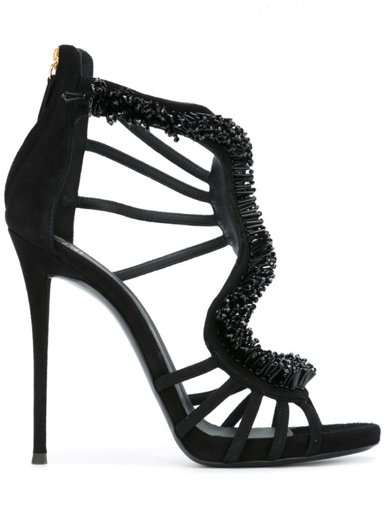 Giuseppe Zanotti Design Verzierte Sandalen mit Stiletto-Absatz sneakers (zwart)