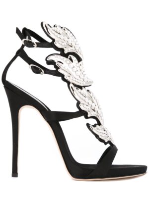 Giuseppe Zanotti Design 'Cruel' Wildledersandal sneakers (zwart)