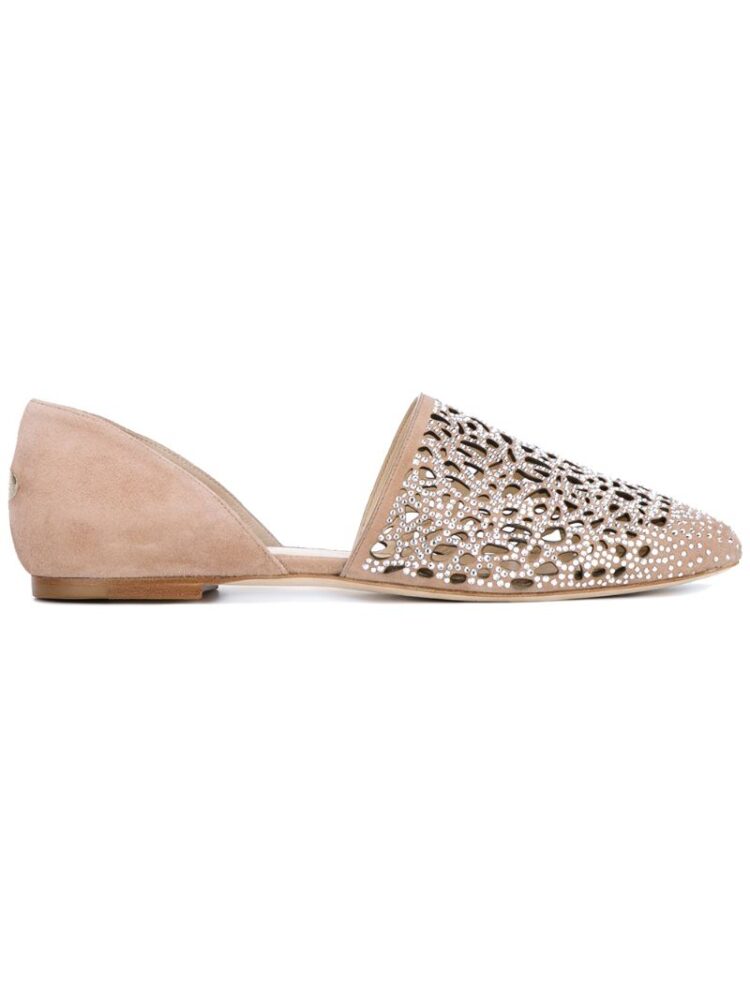 Jimmy Choo 'Globe Flat' Slipp sneakers (overige kleuren)