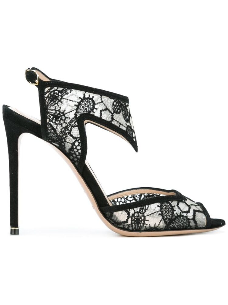 Nicholas Kirkwood 'Leda' Sandal sneakers (zwart)