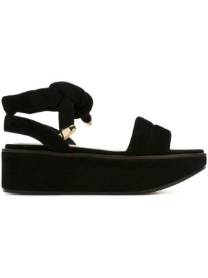 Nicholas Kirkwood 'Ziggy' Flatform-Sandal sneakers (zwart)