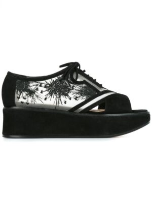 Nicholas Kirkwood 'Phoenix' Flatform-Sandal sneakers (zwart)