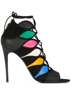 lvatore Ferragamo Sandalen in Colour-Block-Opti sneakers (zwart)