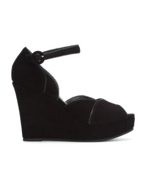 h Chofakian platform sandal sneakers (zwart)