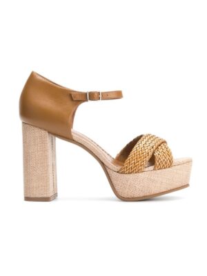 h Chofakian chunky heel sandal sneakers (bruin)