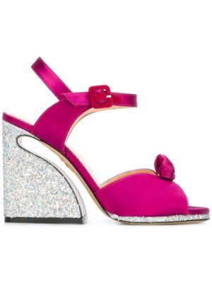 Charlotte Olympia 'Vreeland' Sandal sneakers (paars)