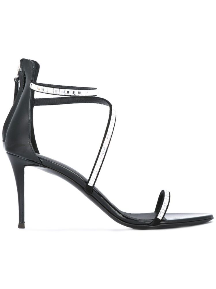 Giuseppe Zanotti Design Sandalen mit Kristall sneakers (zwart)