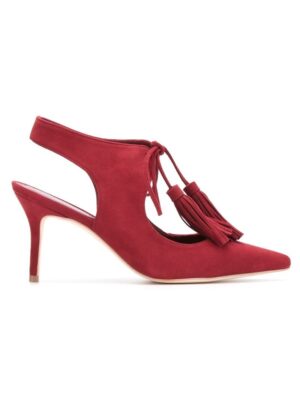 h Chofakian panelled pump sneakers (rood)