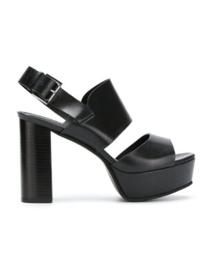 h Chofakian platform sandal sneakers (zwart)