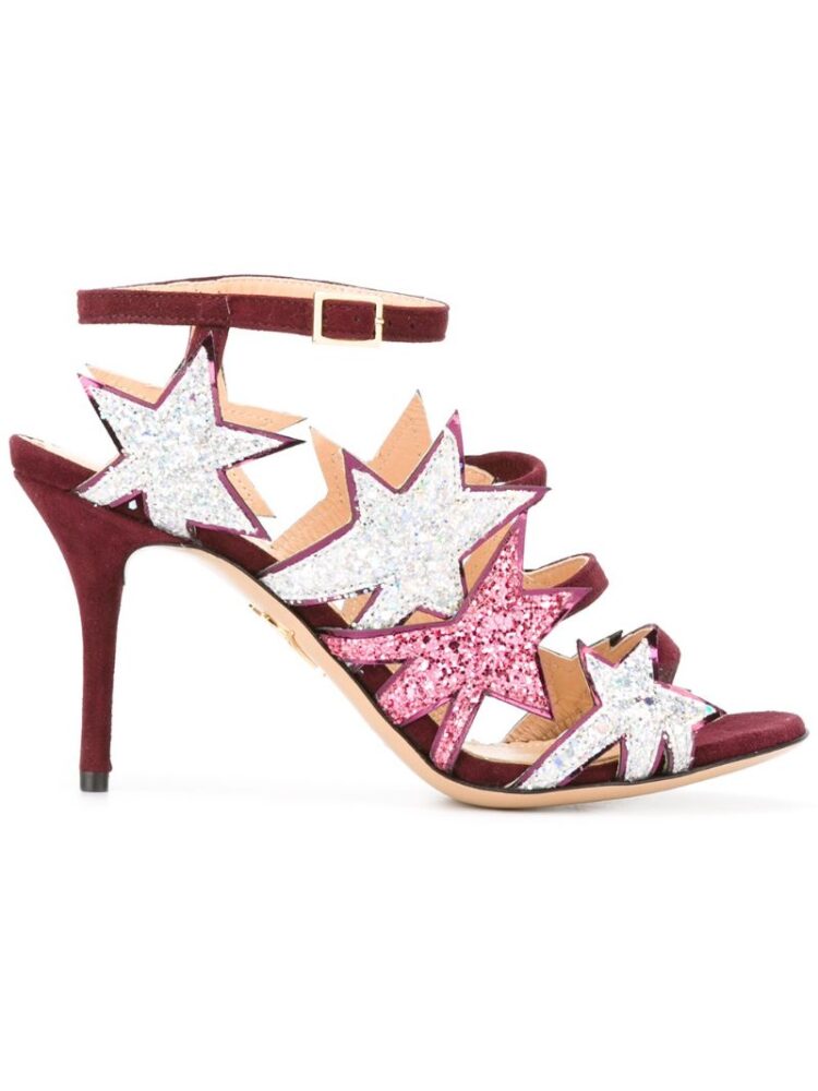 Charlotte Olympia 'Twinkle Toes' Sandal sneakers (paars)