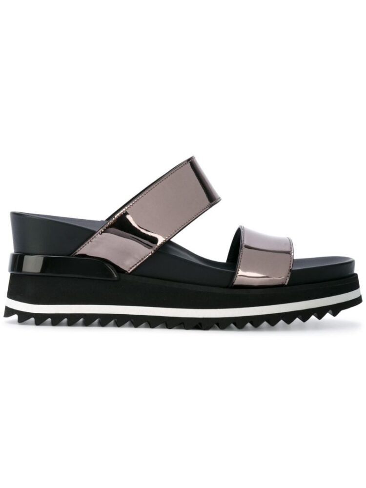 A.F.Vandevorst Sandalen mit Metallic-Effekt sneakers (grijs)