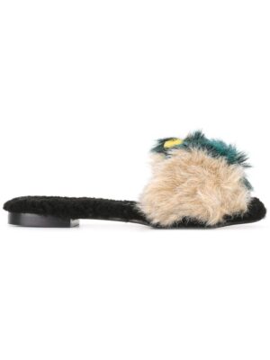 Avec Modération 'Kitzbuhel' Slipper mit Shearling- und Kunstpelzbesatz sneakers (overige kleuren)