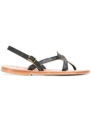 K. Jacques 'Orion' Sandal sneakers (zwart)