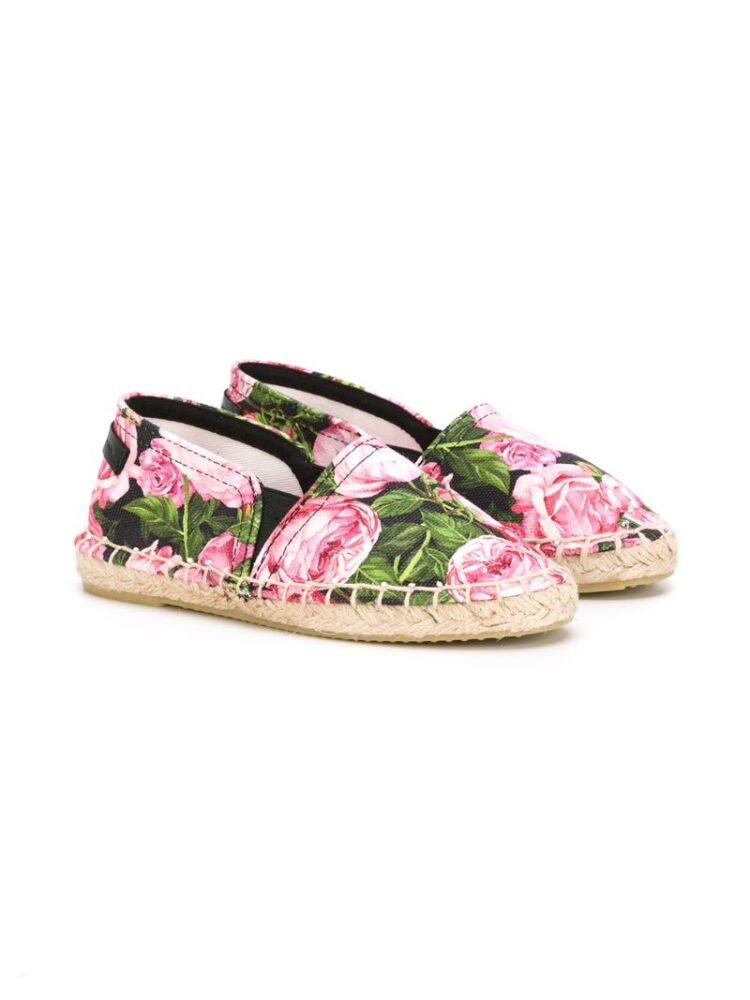 Dolce & Gabbana Kids Espadrilles mit Rossen-Print sneakers (overige kleuren)