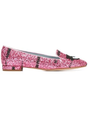 Chiara Ferragni Glitzernde 'Flirting' Slipp sneakers (paars)