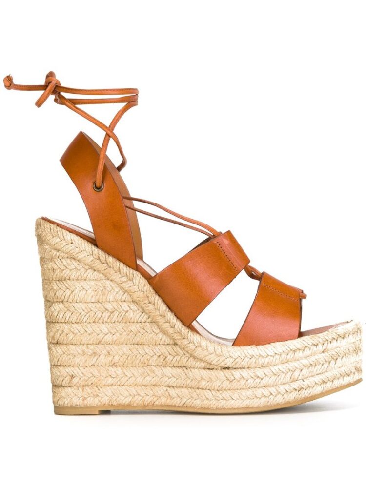 int Laurent 'Espadrille 95' Sandal sneakers (bruin)