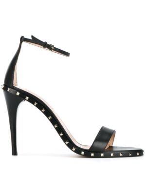 Valentino Valentino Garavani 'Soul Rockstud' Sandal sneakers (zwart)