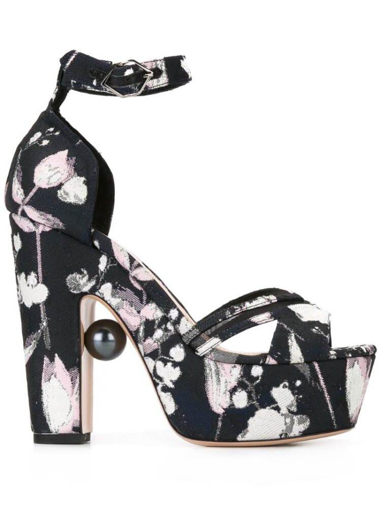 Nicholas Kirkwood 'Maya' Sandalen mit floralem Print sneakers (overige kleuren)