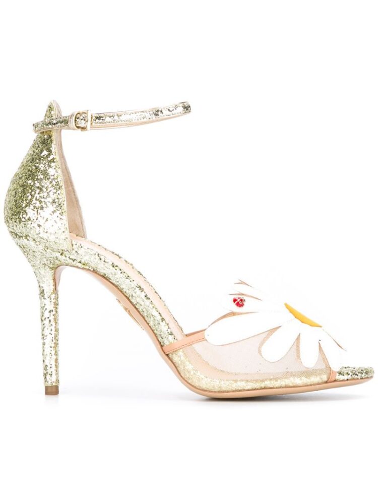 Charlotte Olympia Glitzernde 'Margherita' Sandal sneakers (overige kleuren)