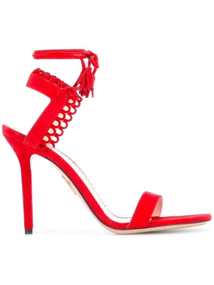 Charlotte Olympia 'Salsa 95' Sandal sneakers (rood)