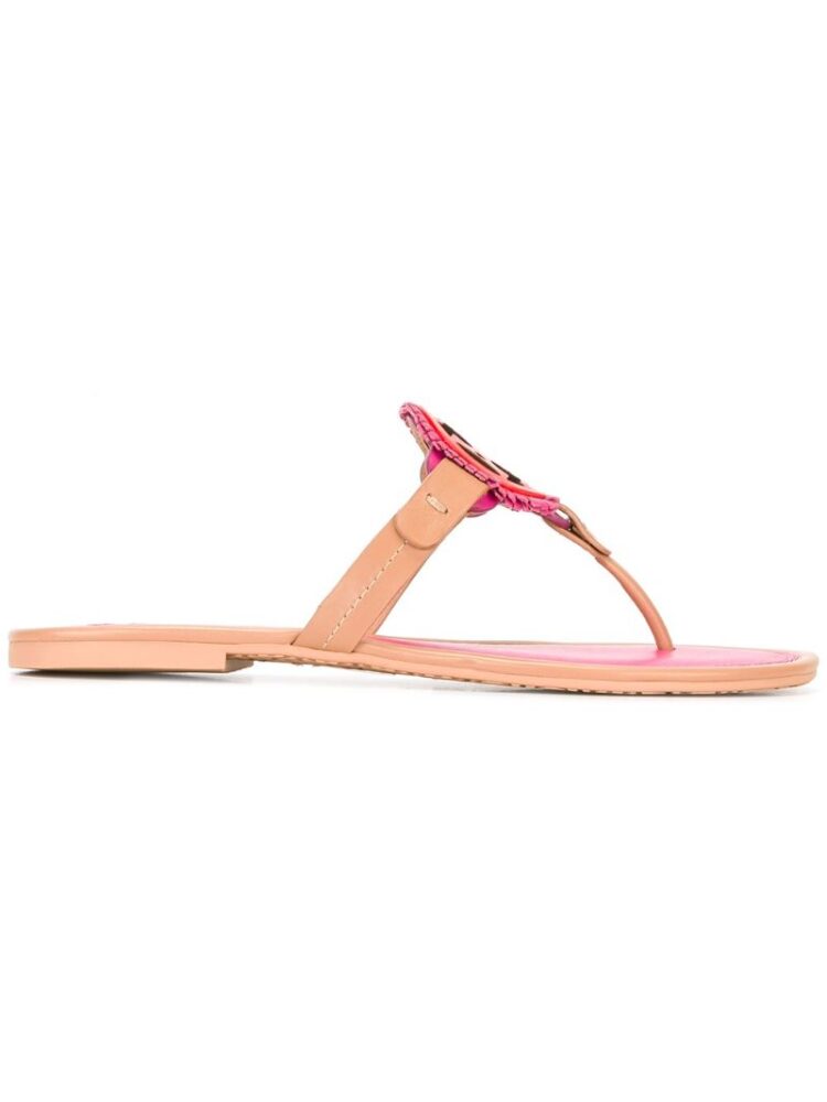 Tory Burch 'Miller Fringe' Sandal sneakers (paars)