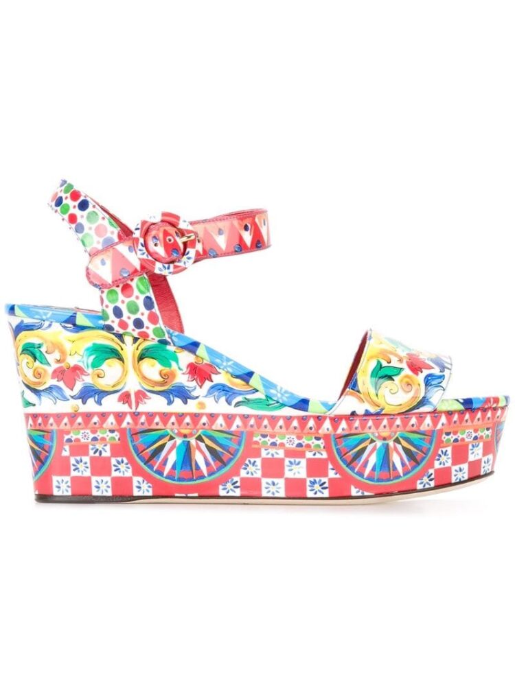Dolce & Gabbana 'Bianca' Wedge-Sandal sneakers (overige kleuren)