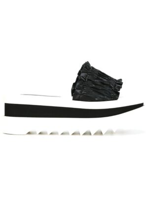 tella McCartney 'Slide' Flatform-Pantolett sneakers (zwart)