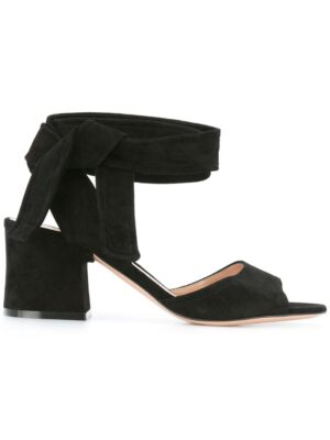 Gianvito Rossi Zehenfreie Sandal sneakers (zwart)