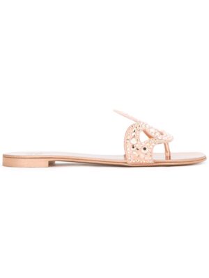 Giuseppe Zanotti Design Sandalen mit Metallic-Applikatio sneakers (paars)