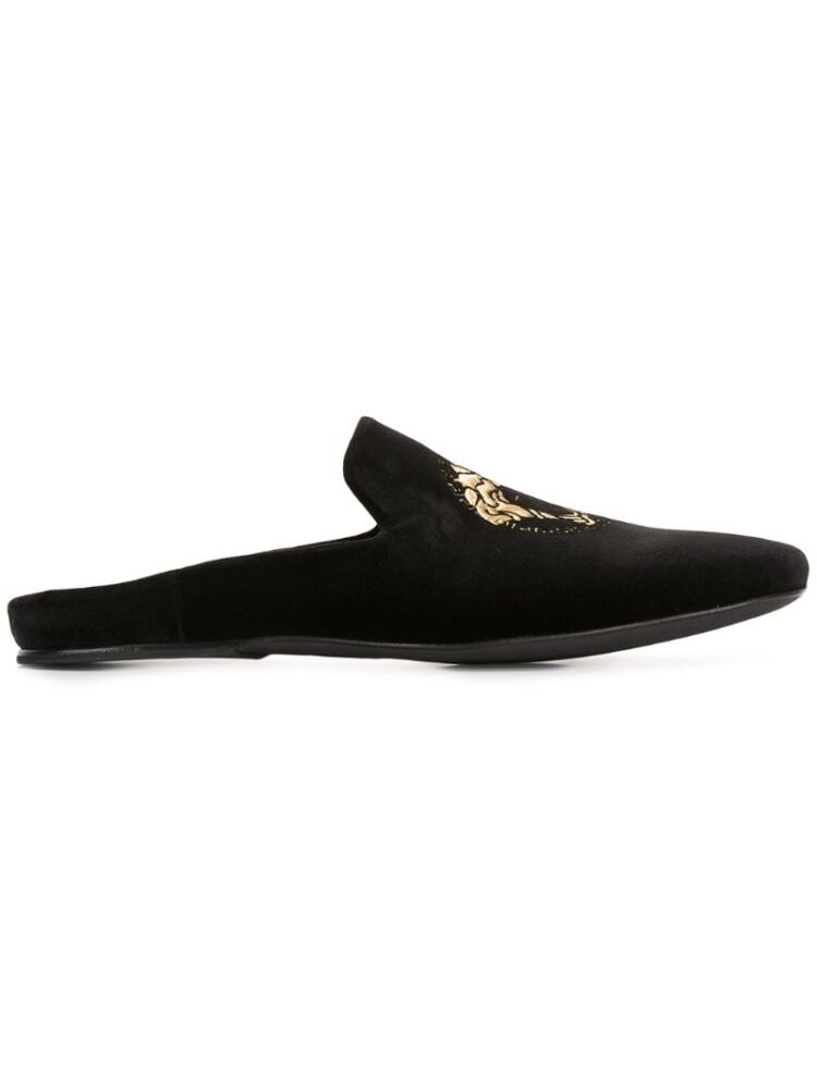 Versace Slipper mit Medusa-Motiv sneakers (zwart)