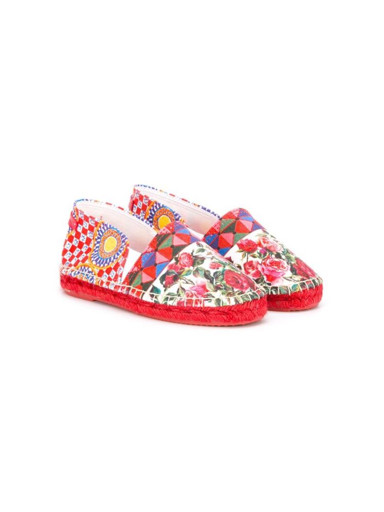 Dolce & Gabbana Kids Espadrilles mit Mambo-Print sneakers (overige kleuren)