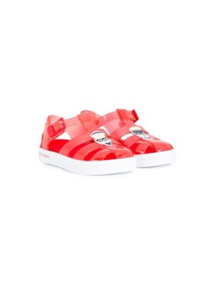 Dolce & Gabbana Kids Sandalen mit "Designer's"-Patch sneakers (rood)