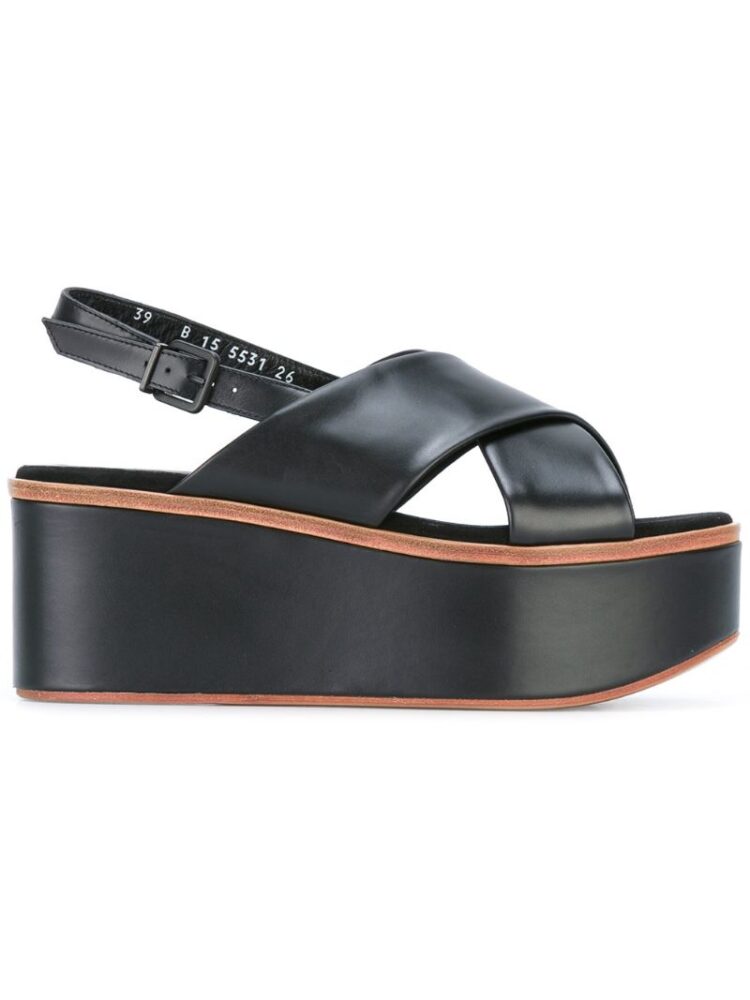 Robert Clergerie 'Flix' Sandal sneakers (zwart)