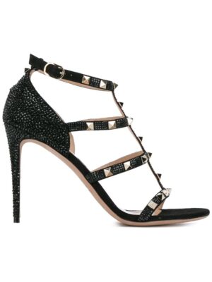 Valentino 'Valentino Garavani Rockstud' Sandal sneakers (zwart)