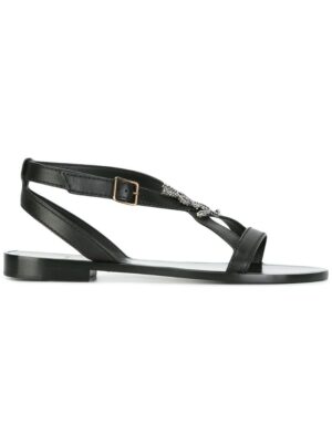 int Laurent Sandalen mit überkreuzten Riem sneakers (zwart)